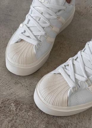 Кроссовки adidas superstar bonega beige white6 фото