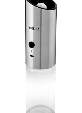 Подрібнювач для спецій гравітаційний акумуляторний vinzer (50192)1 фото