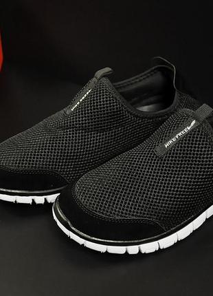 Кроссовки nike free 3.0 арт 20817 (женские, сетка, без шнурков)4 фото