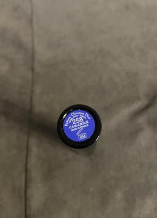 Dior diorshow waterproof подкручивающая удлиняющая тушь для ресниц водостойкая 258 синяя3 фото