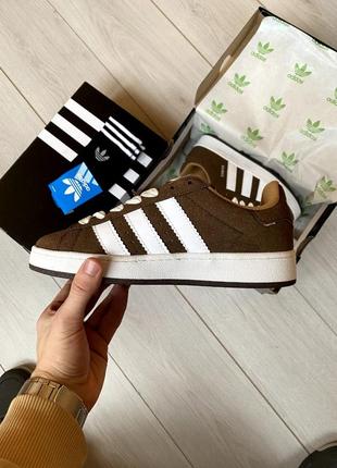 Adidas campus brown2 фото