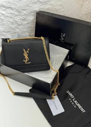 Женская сумка ysl из натуральной кожы yves saint laurent сумка ив сен лоран брендовая сумочка ysl1 фото