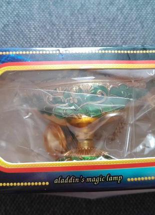 Лампа аладина в винтажном стиле (зеленая)