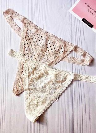 Трусики стринги victoria ́s secret