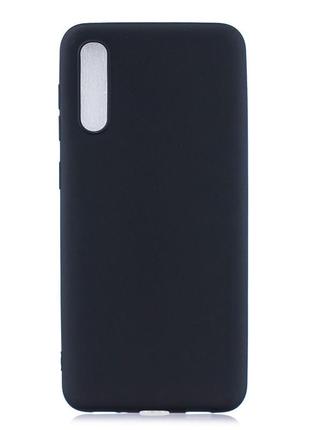 Чохол soft touch для xiaomi redmi 9a силікон бампер чорний