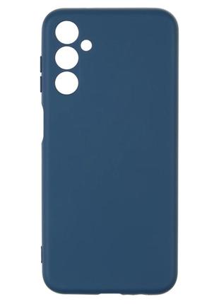 Чехол fiji full soft premium для samsung galaxy m14 (m146) силикон бампер dark blue