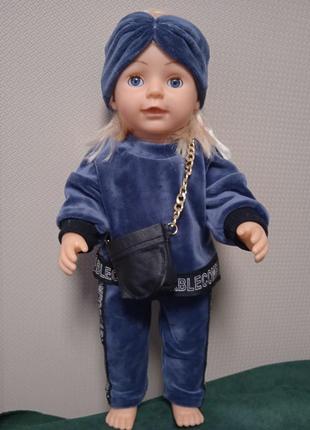 Костюм с сумочкой для беби борн