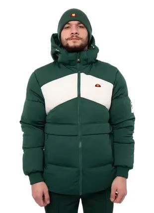 Куртка ellesse padolti padded jacket dark green sht19019