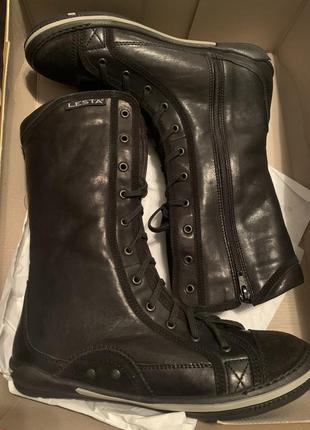 Ботинки altercore leather шерсть зима весна осень мех 11 eye кожа grinders steel ocw dr. martens10 фото