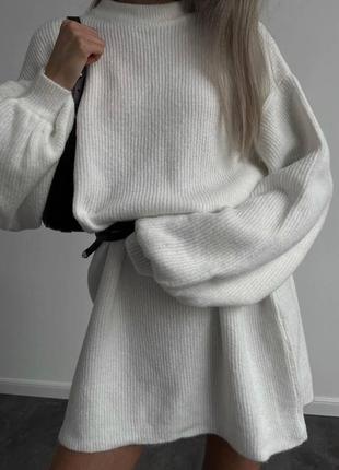 Платье свитер5 фото