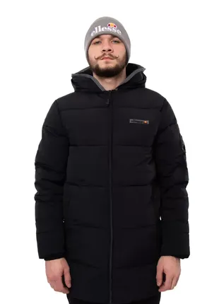 Куртка ellesse rogeri padded jacket black sht19082
