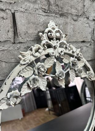 Зеркало винтажное в стиле шебби-шик