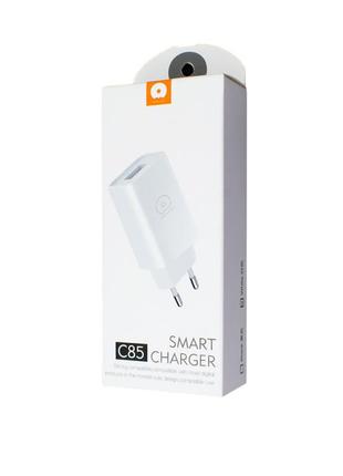 Wuw smart usb charger c85 black
