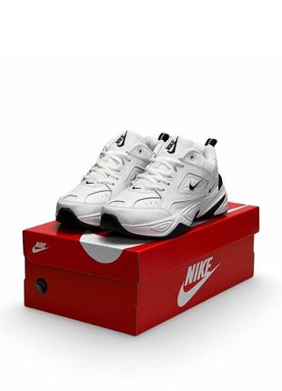 Женские кроссовки nike m2k tekno prm white black