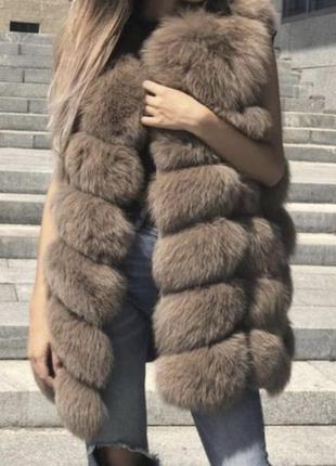 Жилет з песця