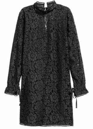 Кружевное платье h&m