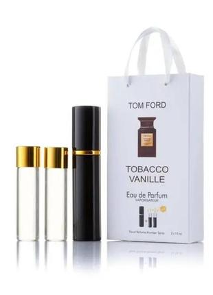 Міні парфум унісекс tom ford tobacco vanille, 3*15 мл1 фото