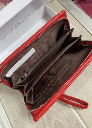 Червоний гаманець сумочка balisa6 фото