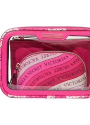 Набор косметичек victoria’s secret beauty-to-go bag trio2 фото