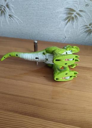 Роботизована іграшка robo alive зелений велоцираптор4 фото