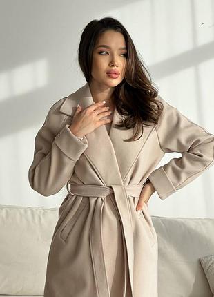 Кашемировое пальто