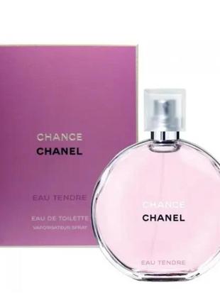 Женские духи chance eau tendre 100 ml