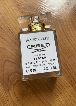 Чоловічі парфуми creed aventus (тестер без паковання) 60 ml.