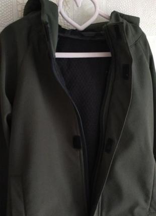 Куртка ветровка хаки р.1223 фото