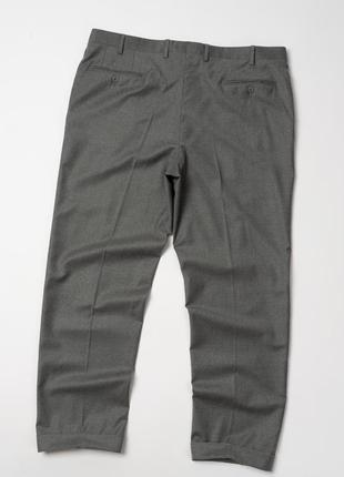 Brioni tigullio grey dress pants&nbsp; мужские классические брюки4 фото