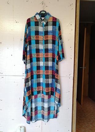 Сукня сорочка штапель2 фото