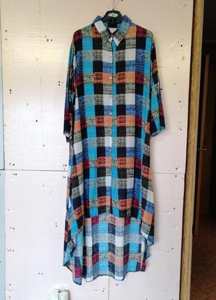 Сукня сорочка штапель4 фото