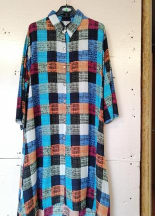 Сукня сорочка штапель3 фото