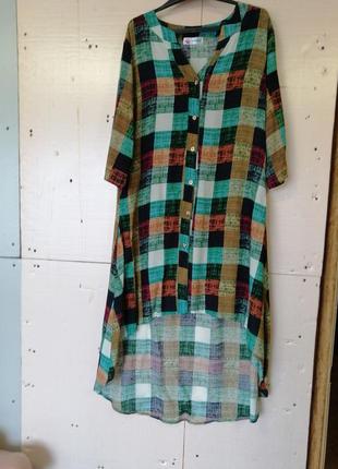 Сукня сорочка штапель5 фото