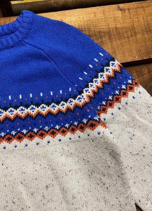Детская кофта (свитер) с узорами next (некст 15 лет 170 см идеал оригинал разноцветная)4 фото