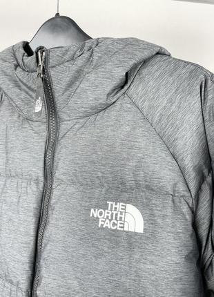 Пуховая двусторонняя куртка the north face 550 оригинал пуховик4 фото