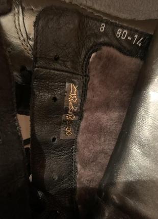 Черевики altercore leather fur теплі зима хутро цигейка вис 15 hole шкіра steel grinders dr. martens10 фото