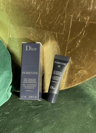 Тональная основа dior forever skin glow, 2.7мл