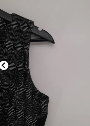 Шикарное женское платье next, 14, миди с линией элегантного черного цвета для скрытия лишних веса с узором теплого цвета❤️5 фото