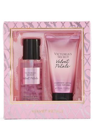 Парфумований набір victoria's secret velvet petals duo