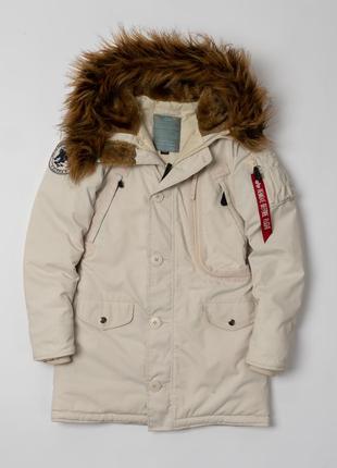 Alpha industries n-3b polar warriors arctic expedition women's parka жіноча парка1 фото