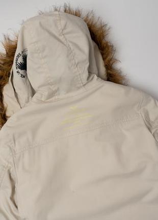 Alpha industries n-3b polar warriors arctic expedition women's parka жіноча парка7 фото