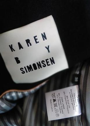 Знижка дня!!!гламурне вовняне пальто від karen by simonsen, millen, 3610 фото