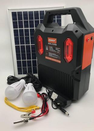 Фонарь solar home lighting system at-9078b (9000 mah/ dc 5v 1a)