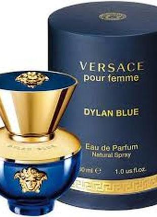 Парфумована вода для жінок versace pour femme dylan blue 30 мл3 фото