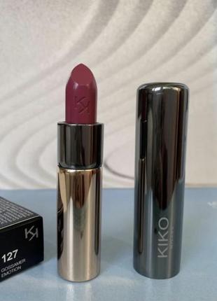 Помада матова kiko milano velvet passion matte lipstick №127