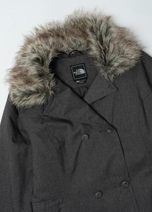 The north face grey jacket coat&nbsp; женское пальто2 фото