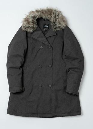 The north face grey jacket coat&nbsp; женское пальто1 фото