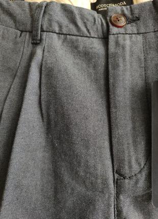 Чоловічі штани брюки stuart regular slim fit scotch & soda amsterdam couture2 фото