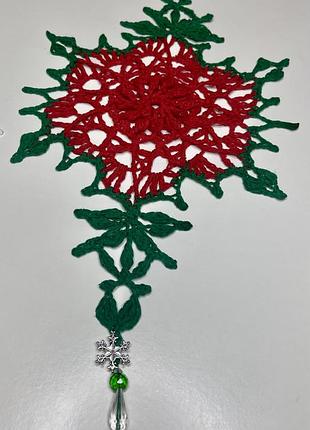 Интерьерный декор подвеска из эко пряжи.ручная работа