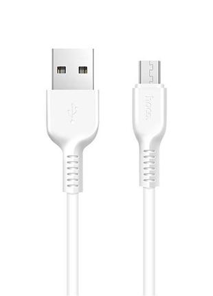 Кабель hoco x13 micro easy charger 1м 2a
